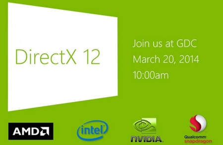 GDC 2014:       Microsoft DirectX 12?